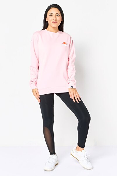 Ellesse Women Sportswear Fit Long Sleeve Outdoor Sweatshirt, Light Pink