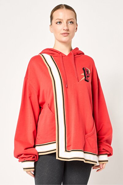 Puma Women Sportswear Fit Long Sleeve Outdoor Hope Hoodie, Red