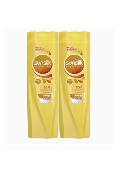 Sunsilk Shampoo, For Soft & Smooth Hair, Soft & Smooth, Argan Oil & Vitamin C, 2 x 350ml