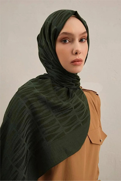 Armine Lyocell Naia Stick Pattern Shawl 3 54