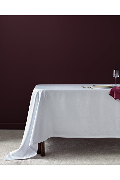 Madame Coco Pradines Tablecloth - White - 160X300 cm