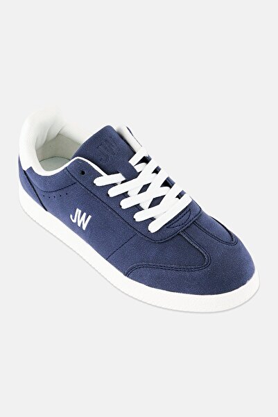 JASON WU Women Brand Logo Lace Up Casual Shoes, Navy