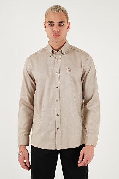 U.S. Polo Assn. U.S. Polo Cotton Slim Fit Long Sleeve Shirt Men's Shirt G081Sz0042225643