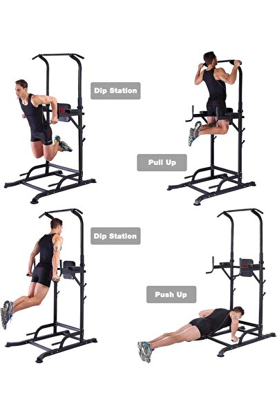 K KiNGKANG T056 Adjustable Multi-Function Power Tower