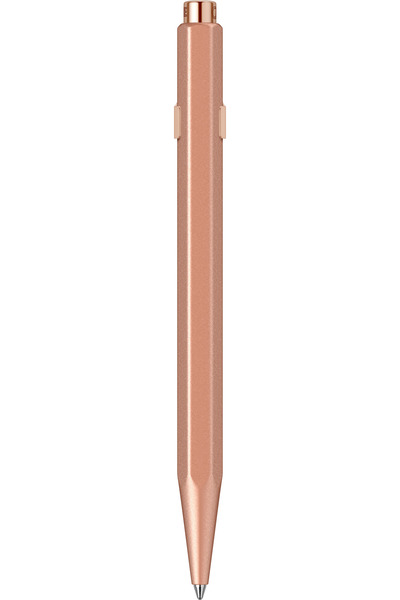 Caran d'Ache 849 Premium Line Brut Rose PGT Mechanical pencil, pink, metal case