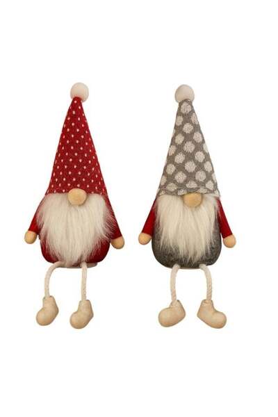 Craciun Christmas Decorative Figurine 19x7cm, with 11cm Legs, Elf Model