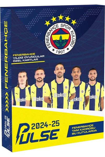 PULSE Lisanslı Fenerbahçe Futbolcu Kartları 2024-25 - 12 Kart
