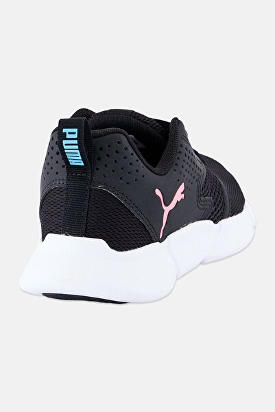 Puma Kids Boy Interflex Modern Lace Up Running Shoes, Black