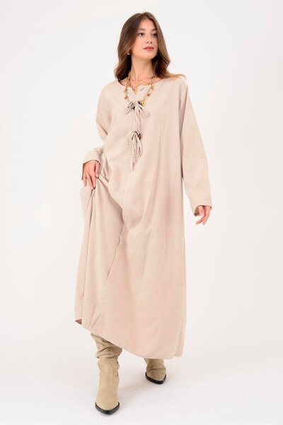 Park Moda 11411 ΦΟΡΕΜΑ ΜΕ ΚΟΥΜΠΙΑ ΛΟΥΒΑ ΜΕ ΛΕΠΤΟΜΕΡΗ ΚΑΤΑΣΚΕΥΗ ΑΠΟ ΚΟΡΔΟΦΑΝΙΑ