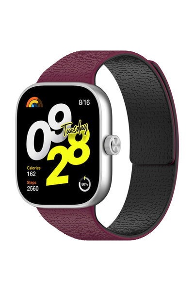 Techsuit Curea Xiaomi Smart Band 9 Pro Techsuit, vișinie, W016