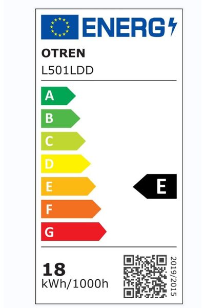 OEM OTREN LED Dimmable Floor Lamp, 12W, with Adjustable Arm and Remote Control