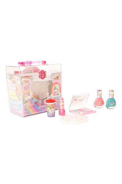 Mega Oyuncak Mega Hot Focus Rainbow Taşınabilir Makyaj Çantası