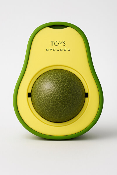 Mode Cool Natural Edible Avocado Catnip Cat Mint Licking Ball |   360 °   Rot...