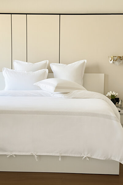 Gentelle Tranquility Jacquard 5-Piece Super King Hotel Duvet Cover Set