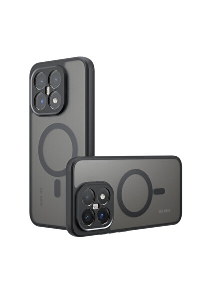 Techsuit Husă PureFrost MagSafe pentru Xiaomi 15T — Negru Frost