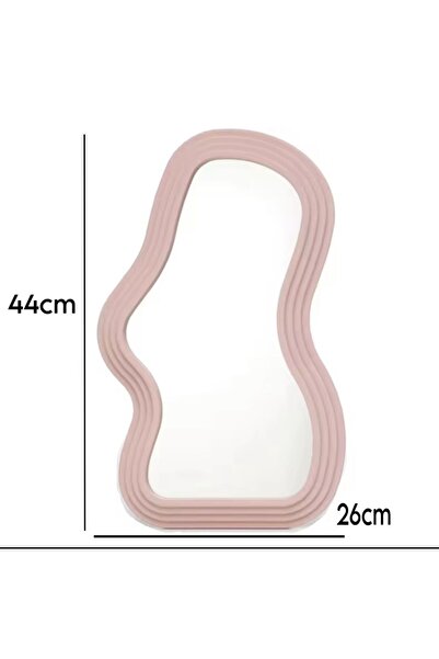 Noor Elegant decorative mirror, striped frame, 26*44