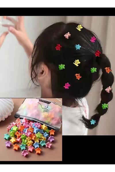 AresTokaAksesuar 20 bucăți în formă de stea, cataramă mică pentru copii și be...