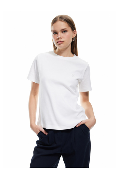 Koton Cotton Short Sleeve Crew Neck Basic T-Shirt
