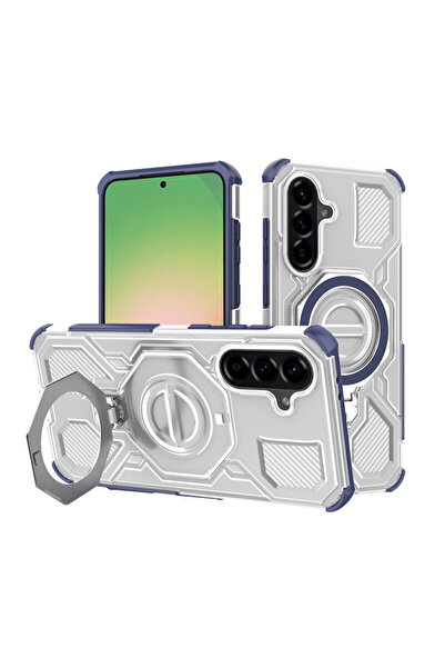 Techsuit Husa Carbon Shield PRO pentru Samsung Galaxy A56 5G, albastră