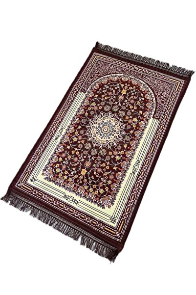 Generic Stargold Traditional Turkish Prayer Mat, 70x110 cm Large Portable, Multicolor Islamic Prayer rug, J