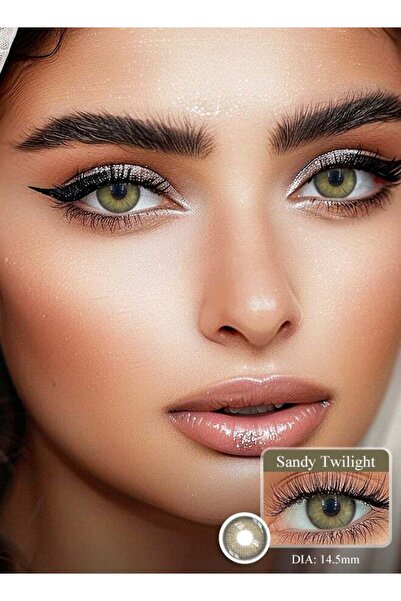 Fresh Lady Freshlady Colored Lenses Sandy Twilight 14.50mm Yearly Disposable for Daily Wear