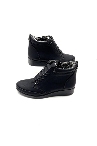 Derilax Cizme de iarnă pentru femei, confortabile, ușoare, moi, cu blană