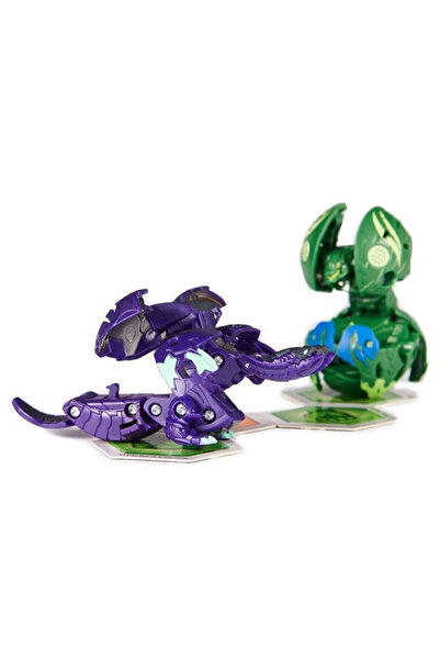 Spin Masters Baku-Tin Storage Box for Bakugan with Figures and Cards - Multicolor