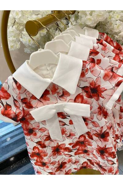 Miss Lorin Kids Flowered Children's Dress