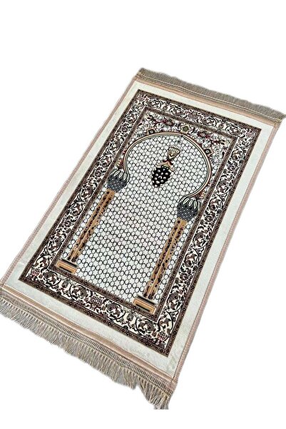 Generic Stargold Traditional Turkish Prayer Mat, 70x110 cm Large Portable, Multicolor Islamic Prayer rug, J