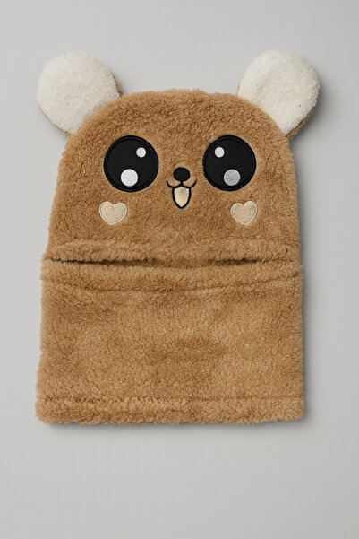 Muraty Children's Cute Rabbit Patterned Plush Neck Warmer Beanie – Welsoft, W...