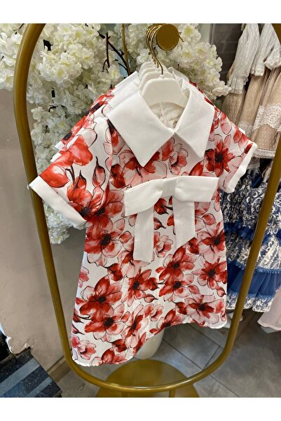 Miss Lorin Kids Flowered Children's Dress