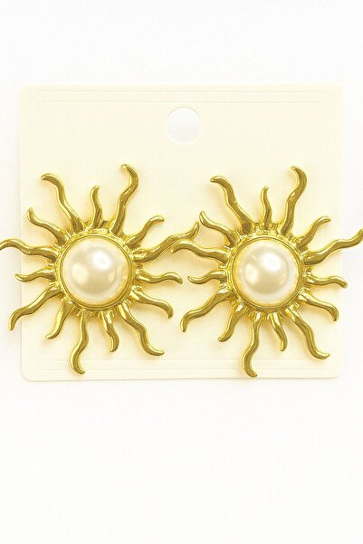 GAMZELİRENKLERİM أقراط شمسية بتصميم أنيق بلونين