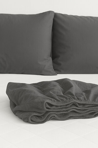 Naturel Collection Σεντόνι Stonewashed Elastic διπλό και king size + 2 μαξιλα...