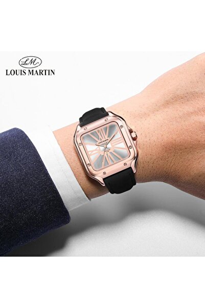 louis martin Men's leather watch from the original Louis Martin brand, available in multiple colors