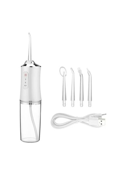 OEK Irigator oral cu 4 capete de curățare, 3 moduri, portabil, rezervor de 22...