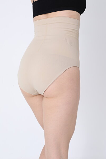 Serena Women's high waist shaping corset - beige