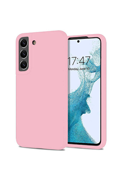 Casey Studios Husa Silicon Samsung Galaxy S22 Plus, cu Microfibra, Slim, Marg...