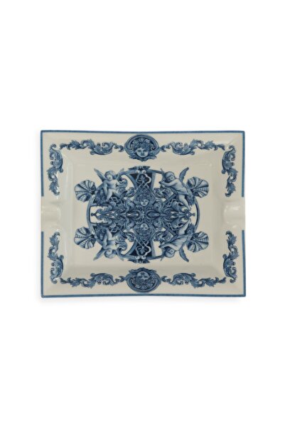 Sivella Blue Blanc Royale Porselen Kül Tablası