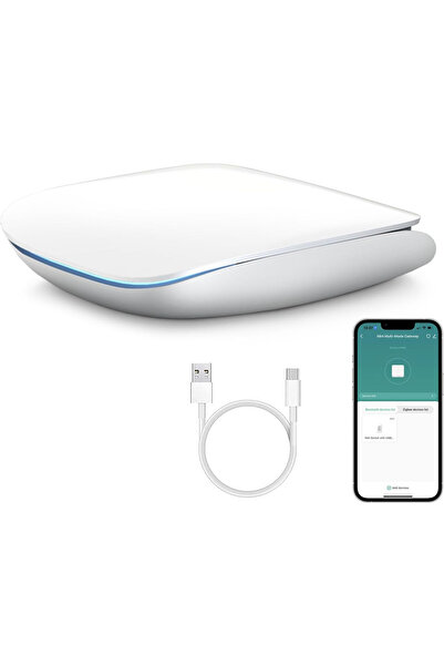 OEM Hub Gateway MIUCDA Tuya Zigbee & Bluetooth, Wi-Fi Control, White