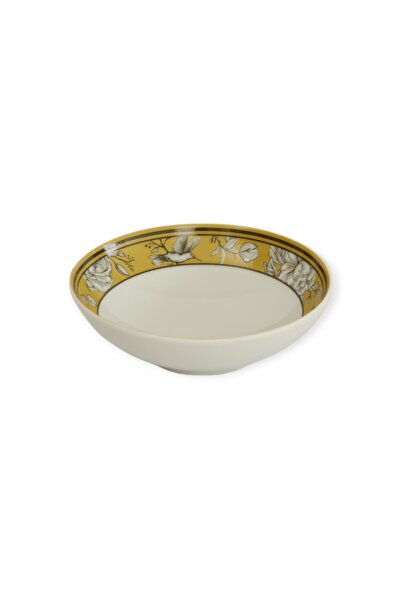 Sivella Rose Glow Yellow Porcelain Bowl