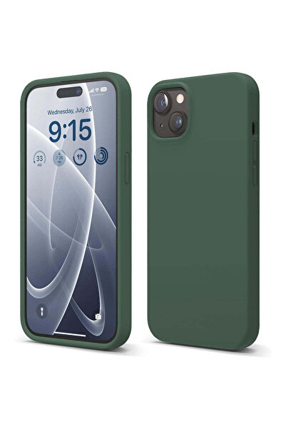 Casey Studios Husa Silicon iPhone 15 Plus, cu Microfibra, Slim, de Protectie,...