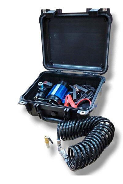 3XR 12V Portable Air Compressor - High Output in Heavy Duty Box