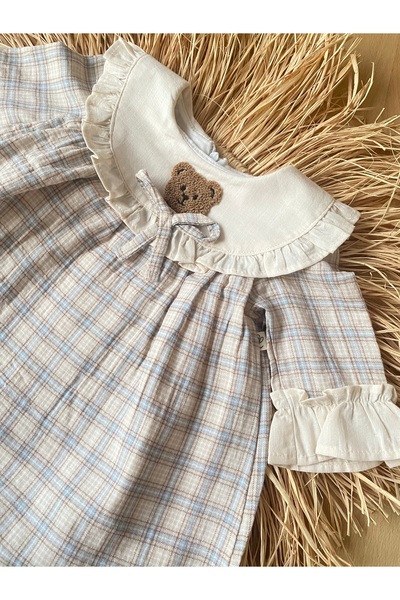 Tarz Kidss Girl's Peter Pan collar dress