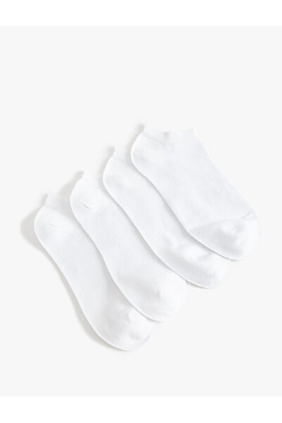 Koton Basic Set of 4 Invisible Socks