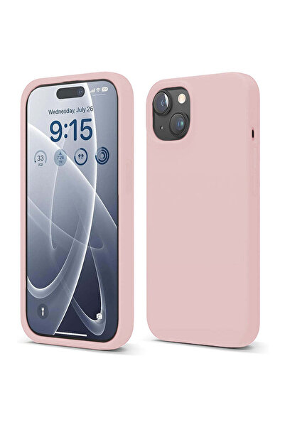 Casey Studios Husă de silicon iPhone 15, cu microfibră, subțire, de protecție...