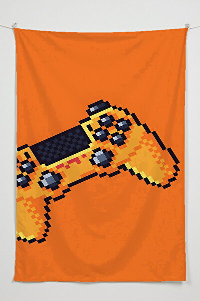 RUGRUMBA غطاء جداري عمودي للاعبين - تصميم مخصص للألعاب، قماش عالي الجودة، سجا...