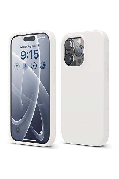 Casey Studios Husa Silicon iPhone 15 Pro, cu Microfibra, Slim, de Protectie, ...