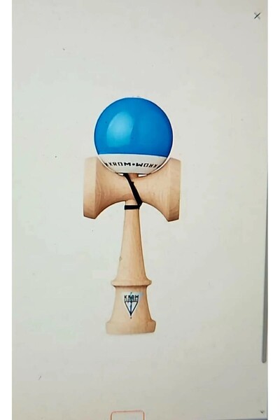OEM Kendama PRO-KROM USA, Μπλε