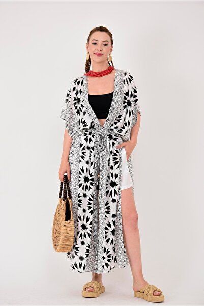 Park Moda AN10601 KIMONO CU MODEL GEOMETRIC