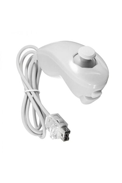 Dobe White Nunchuck compatible with Wii console